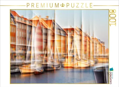 Zdjęcie produktu dla CALVENDO Puzzle "Nyhavn" (Kopenhaga) | 1000 elementów. Rozmiar układanki: 64 x 48 cm. Układanka fotograficzna, idealna na chwile relaksu
