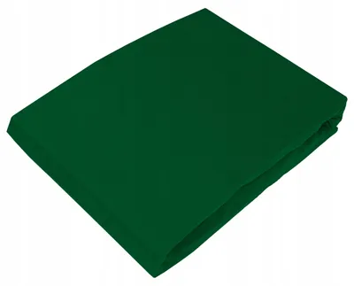 Produktbild von Nyks Jersey Spannbettlaken 90x180cm Dick Flaschengrün