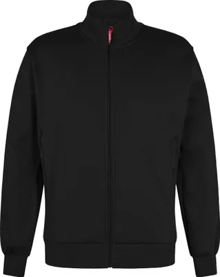 Produktbild von F. Engel Standard Sweat-Jacke mit hohem Kragen, Schwarz, Gr. M