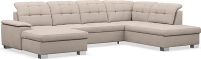 Produktbild von Selsey Jamaal - Wohnlandschaft mit Schlaffunktion und Stauraum, linksseitig, beige