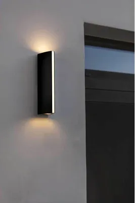 Immagine prodotto di Applique da esterno in alluminio a LED LEO antracite 30x6,5 cm Lutec 5192701335 Eco-Light