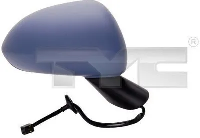 Produktbild von TYC 325-0091 Außenspiegel Seitenspiegel Rechts für OPEL Corsa D Schrägheck (S07) Konvex Grundiert