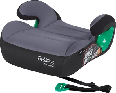 Obrázok produktu pre FableKids® detská autosedačka ELLA | 3-bodové bezpečnostné pásy | autosedačka do 5 rokov | autosedačka pre deti 125-150 cm | ECE R129/03 | sivá