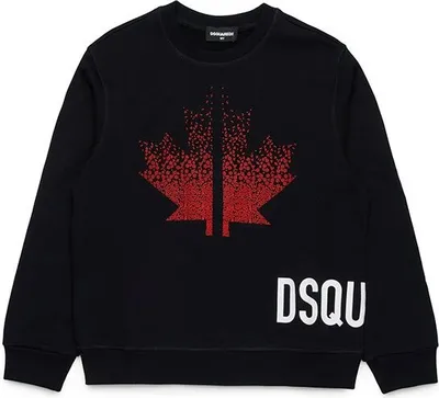 Produktbild von Dsquared2 Kids Dq2538 Sweatshirt Schwarz 12 Years Schwarz 12 Years