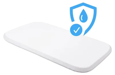 Produktbild von Waldin Wasserdichtes Spannbettlaken – 7-in-1-Babybett – Weiß