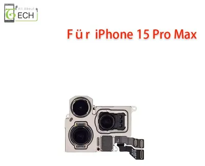 Produktbild von Für iPhone 15 Pro Max Back Kamera Flex Camera Hauptkamera Flex Kabel Ersatz