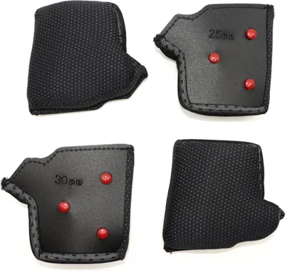 Produktbild von Bell Super DH Mips Cheek Pads - Ersatzpolster black M Schwarz