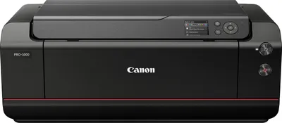 Produktbild von Canon ImagePROGRAF PRO-1000 Fotodrucker, Tintenstrahl, 2400 x 1200 DPI, A2 (432 x 559 mm), Randloser Druck, WLAN, Schwarz