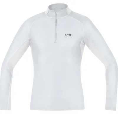 Produktbild von Thermoshirt Funktionsunterwäsche Herren - Stehkragen - Hellgrau/Weiß - XL - Langarm