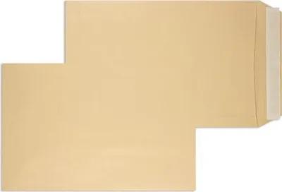 Produktbild von Versandtaschen 254x381mm 115g/qm haftklebend VE=250 Stück braun