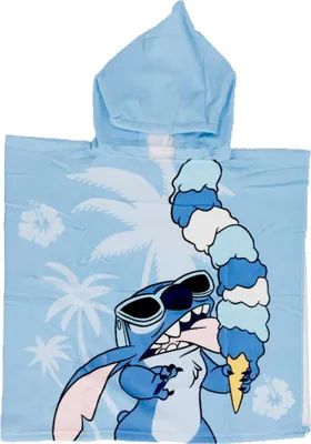 Produktbild von Disney Lilo und Stitch Ice Cream Strandhandtuch Poncho 55x110 cm (Schnelltrocknend)