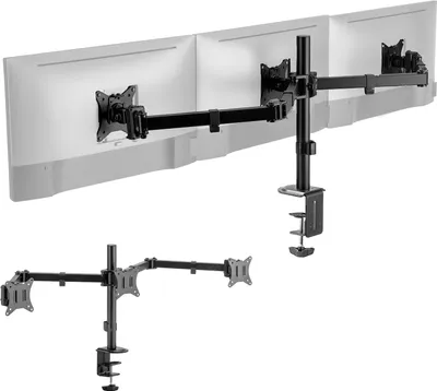 Obrázok produktu pre SPACETRONIC Držiak monitoru kĺbový pre 3 monitory SPA130