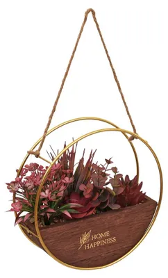 Produktbild von Kunstpflanze krist h. 20 cm, braun  - Atmosphera créateur d'intérieur