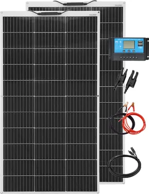 Zdjęcie produktu dla Zestaw paneli słonecznych, wysoka wydajność, wszechstronne rozwiązania energetyczne, zestaw paneli słonecznych 240 W