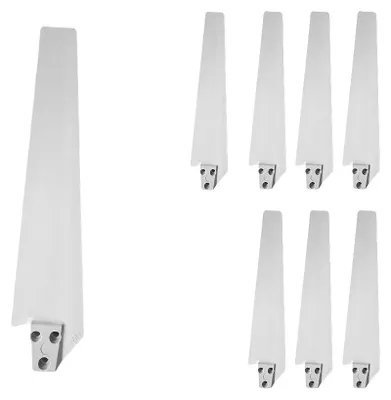 Productafbeelding van Windturbine, glasvezelconstructie, eenvoudige montage, 400 mm, set van 8 stuks