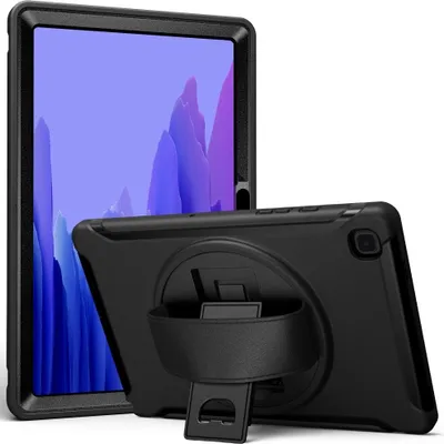 Produktbild von Samsung Galaxy Tab A7 (2020) Hülle - Heavy Duty Case mit Ständer - Schwarz