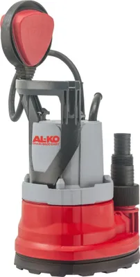 Produktbild von AL-KO Klarwassertauchpumpe SUB 8500 Easy, 290 W Motorleistung, max. Förderhöhe 6 m, max. Fördermenge 8000 l/h, Flachabsaugend bis 5 mm