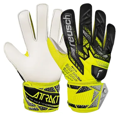 Obrázok produktu pre Reusch Attrakt Solid Jr 5572515 2014 Brankárske rukavice Pullover Reuch Veľkosť: 4,