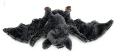 Obrázek produktu pro Onwomania měkká hračka plyšová hračka látková zvířecí netopýr Microchiroptera létající liška 36cm šedá