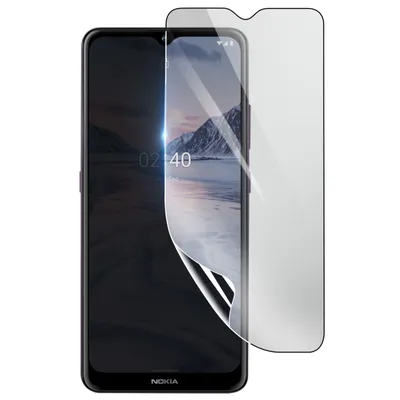 Produktbild von 3mk, Stoß- und kratzfester Hydrogel Bildschirmschutz für Nokia 2.4, Transparent