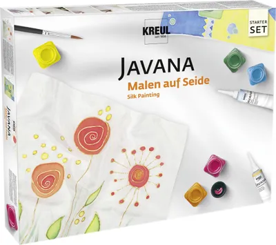Produktbild von KREUL Seidenmalfarbe JAVANA Seidenmalkasten