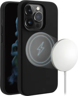 Produktbild von Mag Hype Cover für iPhone 14 Pro Max, Magnetic Wireless Charging Support schwarz (63497)