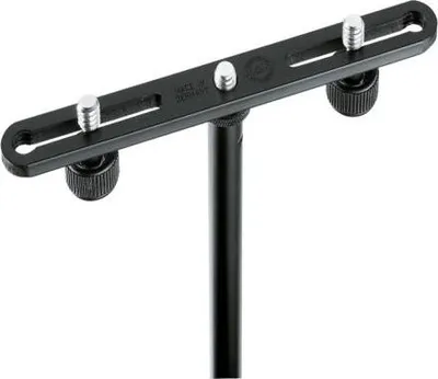 Produktbild von K&M Stereo Bar Ergänzungsschiene für 2 Mikrofone