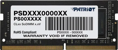 Produktbild von Patriot Memory Signature PSD48G24002S Speichermodul 8 GB 1 x 8 GB DDR4 2400 MHz