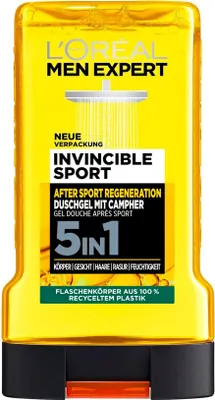 Produktbild von L'Oréal Men Expert Invincible Sport 5in1 Duschgel 250 ml