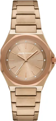 Produktbild von Nur Zeit Armani Exchange Gold Kollektion - frau