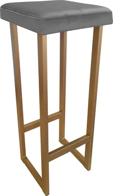 Obrázok produktu pre Barová stolička ALEX, 90 cm, zlatá podnož BL14