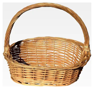 Produktbild von Geschenkkorb, Weidenkorb, Präsentkorb, groß, 45x33x38 cm