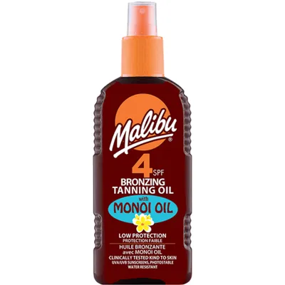 Image de Malibu Bronzing Oil Spray SPF4 Huile bronzante au Monoï