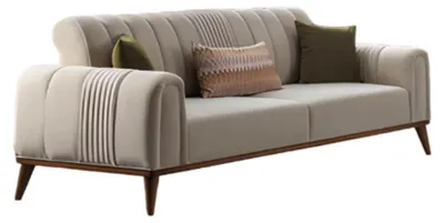 Produktbild von Design Sofa 3 Sitzer Modern Couch Polster Luxus Textil Couchen Sofas