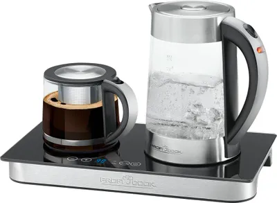 Produktbild von Stacja do parzenia kawy i herbaty ProfiCook PC-TKS 1056 czarna 2 250 W