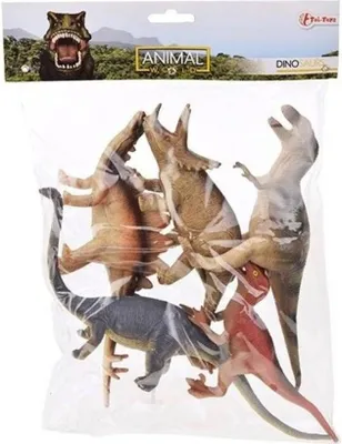 Immagine prodotto di ToiToys - Set di figure del mondo animale dinosauri