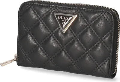 Produktbild von Guess Damen Geldbörse/ Portemonaise GIULLY Schwarz Synthetik