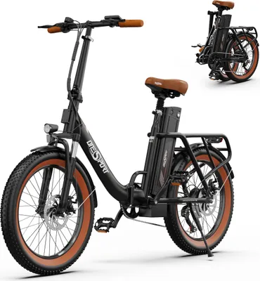 Produktbild von Onesport 20" Elektrofahrrad Pedelec, elektrisches Faltrad mit 48V/17Ah Akku, 250W Leistung