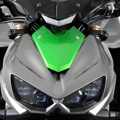 Produktbild von Windschutzscheibe MRA Racingscheibe NRM schwarz mit ABE für Kawasaki Z 1000 SX