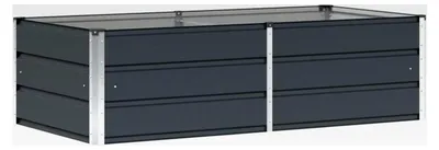 Produktbild von Pflanzkübel Anthrazit 160 x 80 x 45 cm aus Stahl