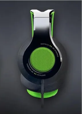 Produktbild von Gioteck TX-30 Kopfhörer Verkabelt Kopfband Gaming Schwarz, Grün