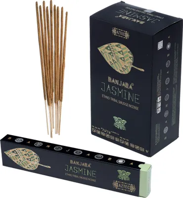 Produktbild von Banjara Räucherstäbchen Jasmin Jasmine 1x15gr indische Duftmischung