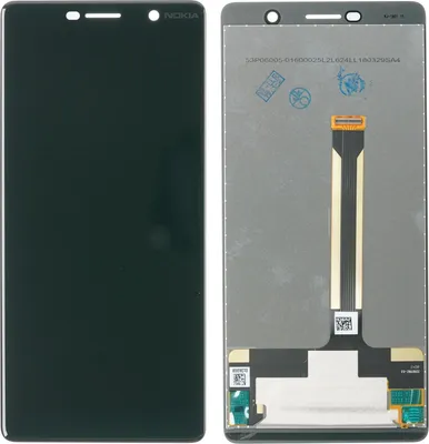 Produktbild von Display für Nokia 7 Plus Farbe: Schwarz Displayglas Touchscreen Bildschirm
