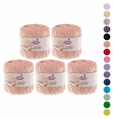 250g Strickgarn Lasie Sommergarn puderrosa
