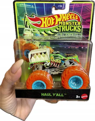 Produktbild von Hot Wheels Monster Trucks Haul Y'all Leuchtet im Dunkeln