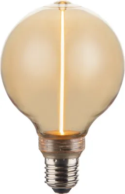Zdjęcie produktu dla Żarówka kula LED E27 G95 3W WW filament 79077 Rabalux