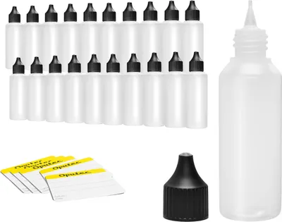 Obrázek produktu pro 20 x 50 ml dávkovací lahvičky z plastu