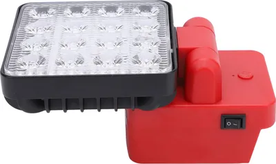 Image de Lampe de travail LED portable avec port USB-C (5 V/2 A), sans fil, pour une utilisation en extérieur, compatible avec les batteries 18 V des modèles 48?11?1828, 48?11?1815 et 48?11?1840.