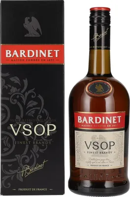Image de Bardinet VSOP Finest Brandy 36% Vol. 0,7l en boîte cadeau