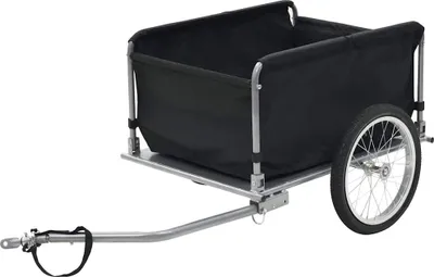 Obrázok produktu pre vidaXL Príves na bicykel čierno-žltý 65 kg